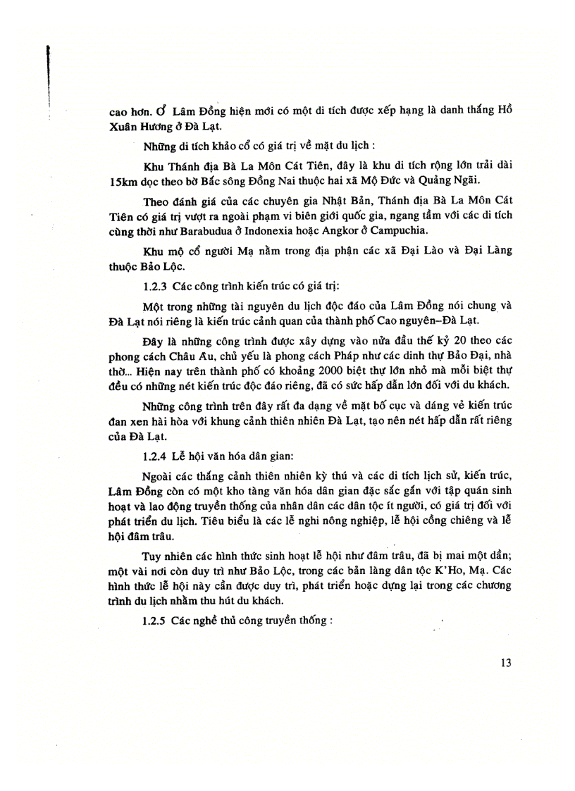 image for page Phương hướng phát triển ngành du lịch ở Đà Lạt giai đoạn 2001 2010