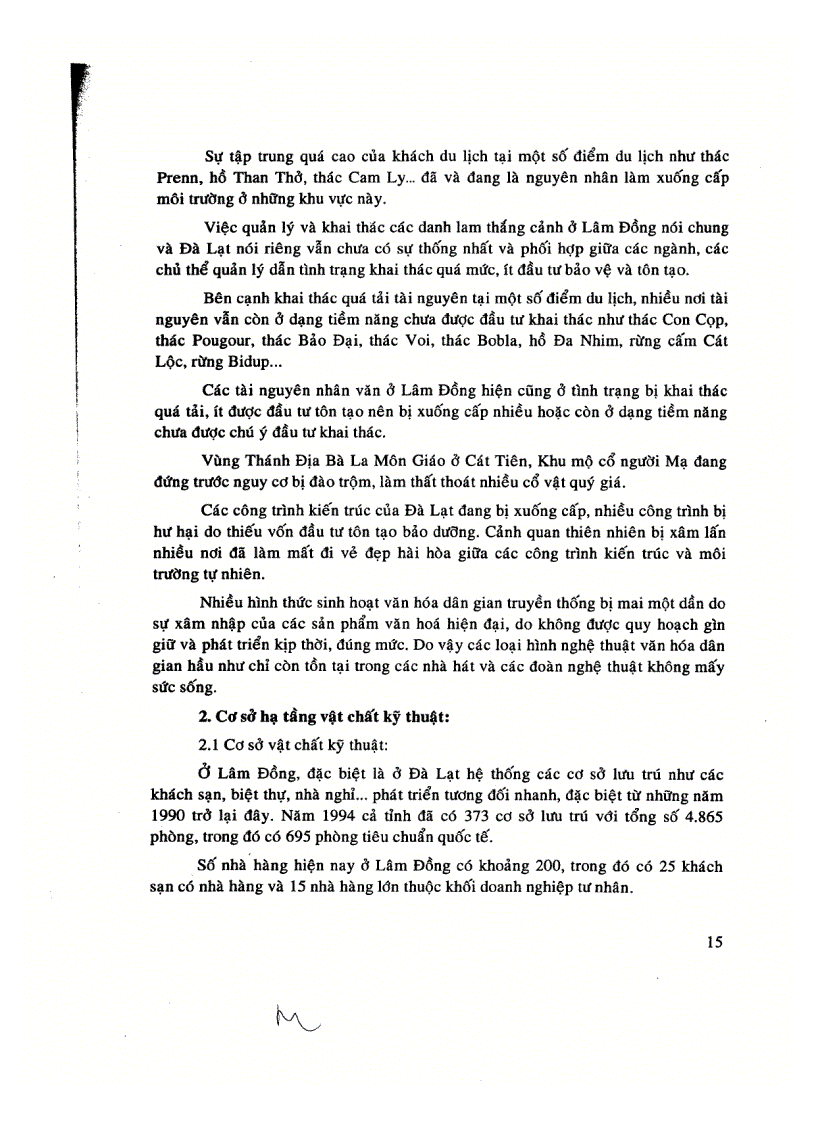 image for page Phương hướng phát triển ngành du lịch ở Đà Lạt giai đoạn 2001 2010