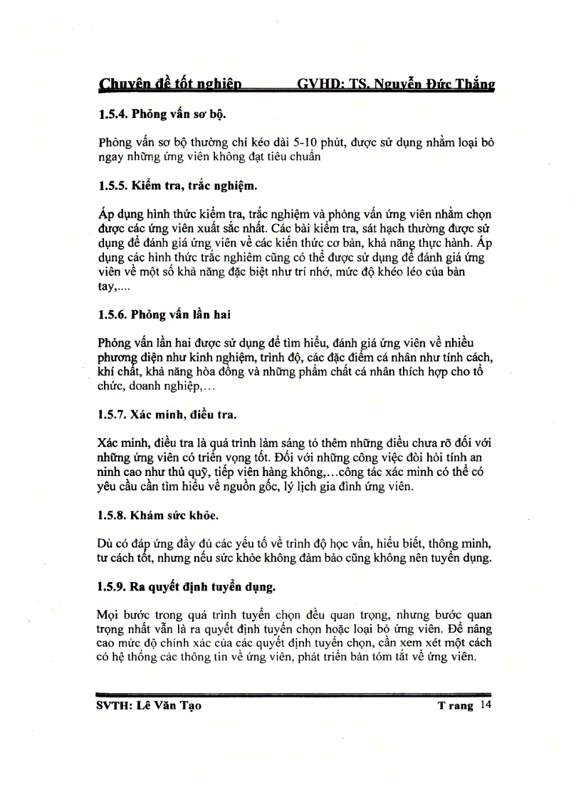 image for page Một số giải pháp nhằm nâng cao công tác tuyển dụng đào tạo và phát triển nguồn nhân lực tại nhà máy tinh chế đồ gỗ xuất khẩu SATIMEX
