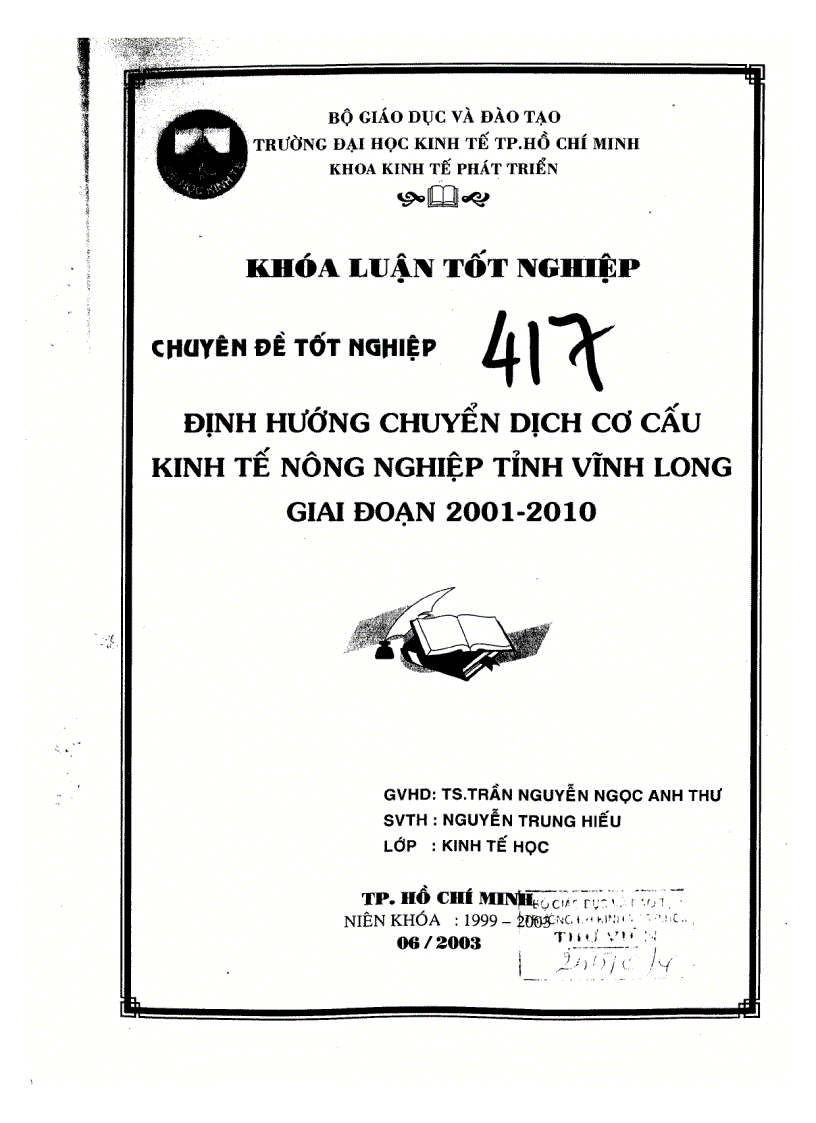 image for page Định hướng chuyển dịch cơ cấu nông nghiệp tại tỉnh Vĩnh Long