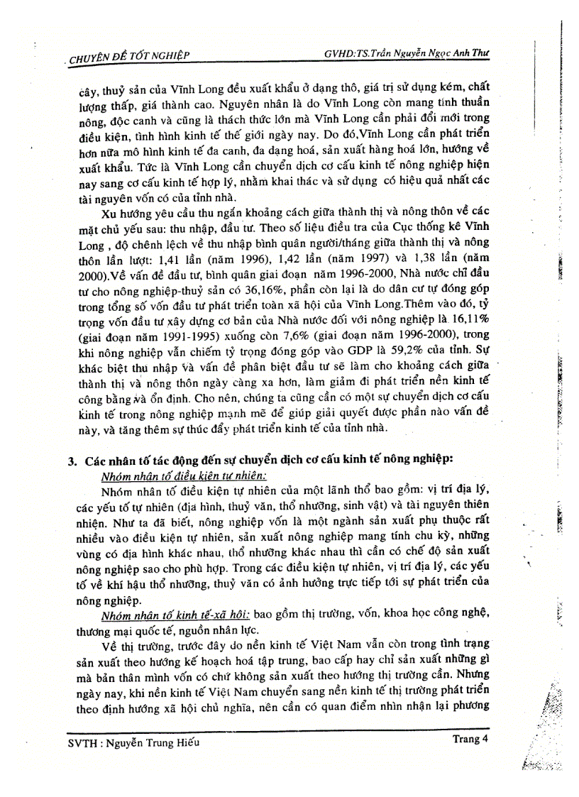 image for page Định hướng chuyển dịch cơ cấu nông nghiệp tại tỉnh Vĩnh Long