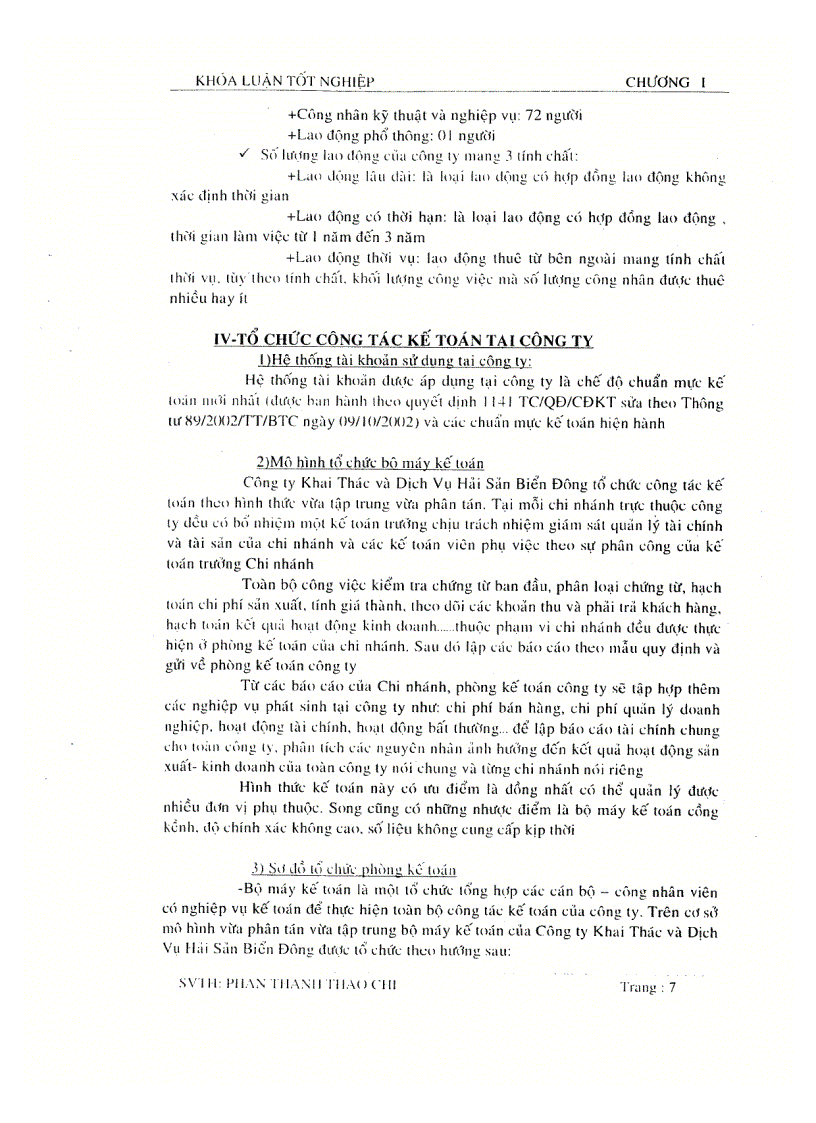 image for page Kế toán nguyên vật liệu công cụ dụng cụ tại công ty khai thác hải sản Biển Đông