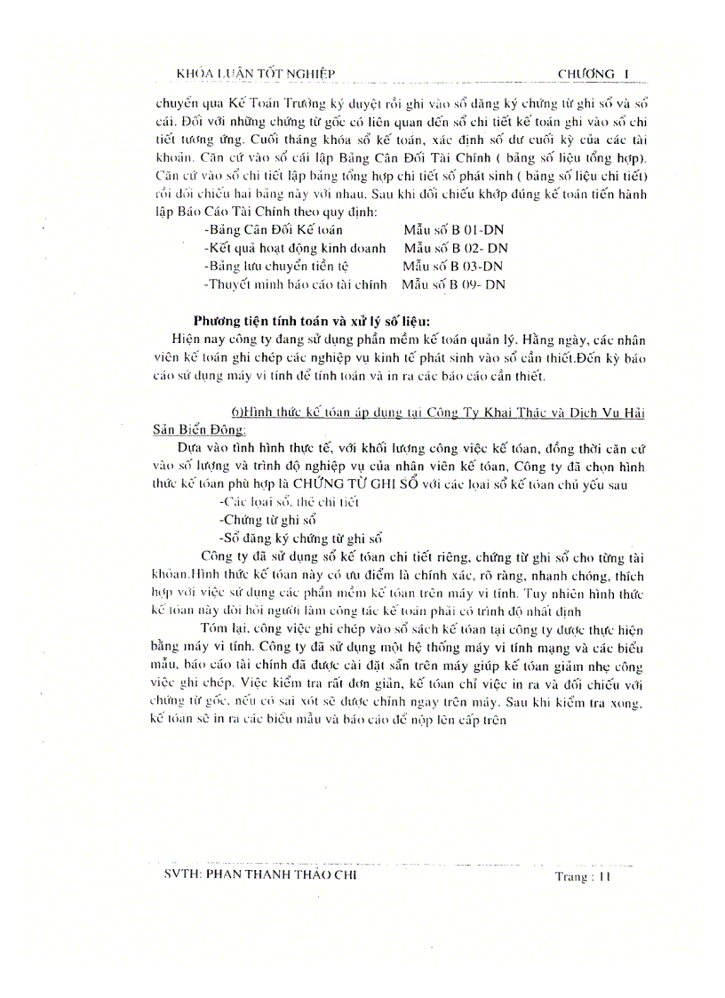 image for page Kế toán nguyên vật liệu công cụ dụng cụ tại công ty khai thác hải sản Biển Đông