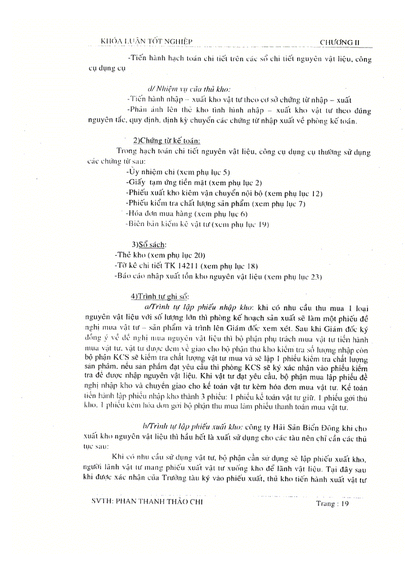 image for page Kế toán nguyên vật liệu công cụ dụng cụ tại công ty khai thác hải sản Biển Đông