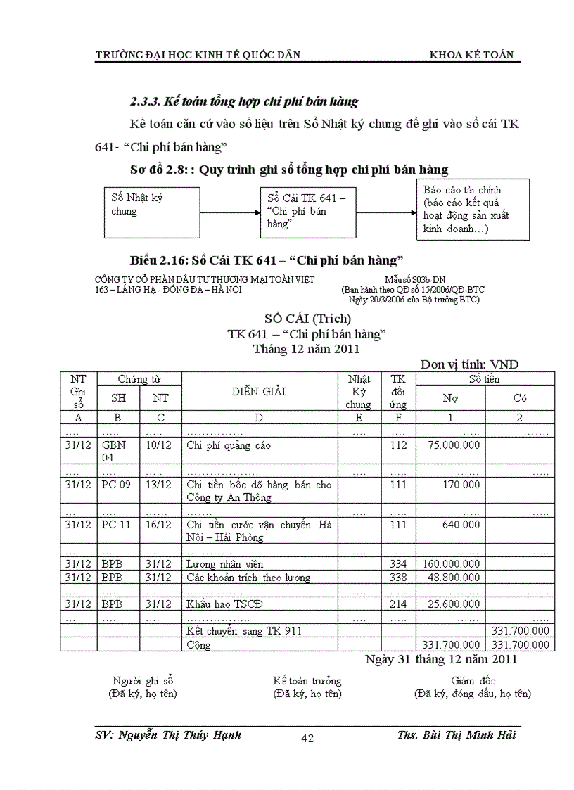 image for page Hoàn thiện kế toán bán hàng tại công ty cổ phần đầu tư thương mại và dịch vụ TOÀN VIỆT