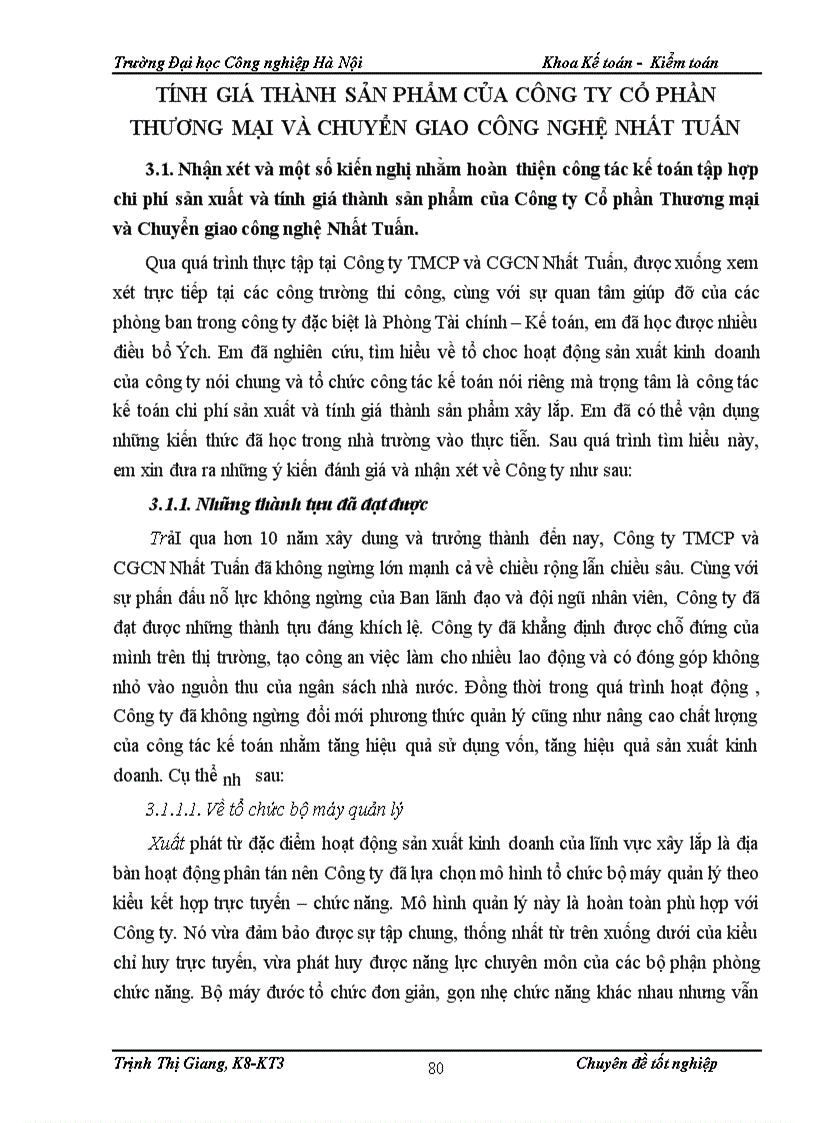 image for page Hoàn thiện Kế toán tập hợp chi phí và tính giá thành sản phẩm