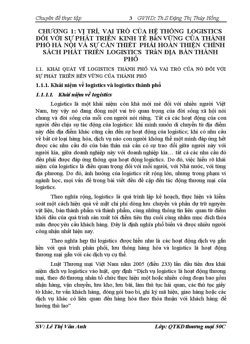 image for page Hoàn thiện chính sách phát triển logistics trên địa bàn thành PHỐ HÀ Nội