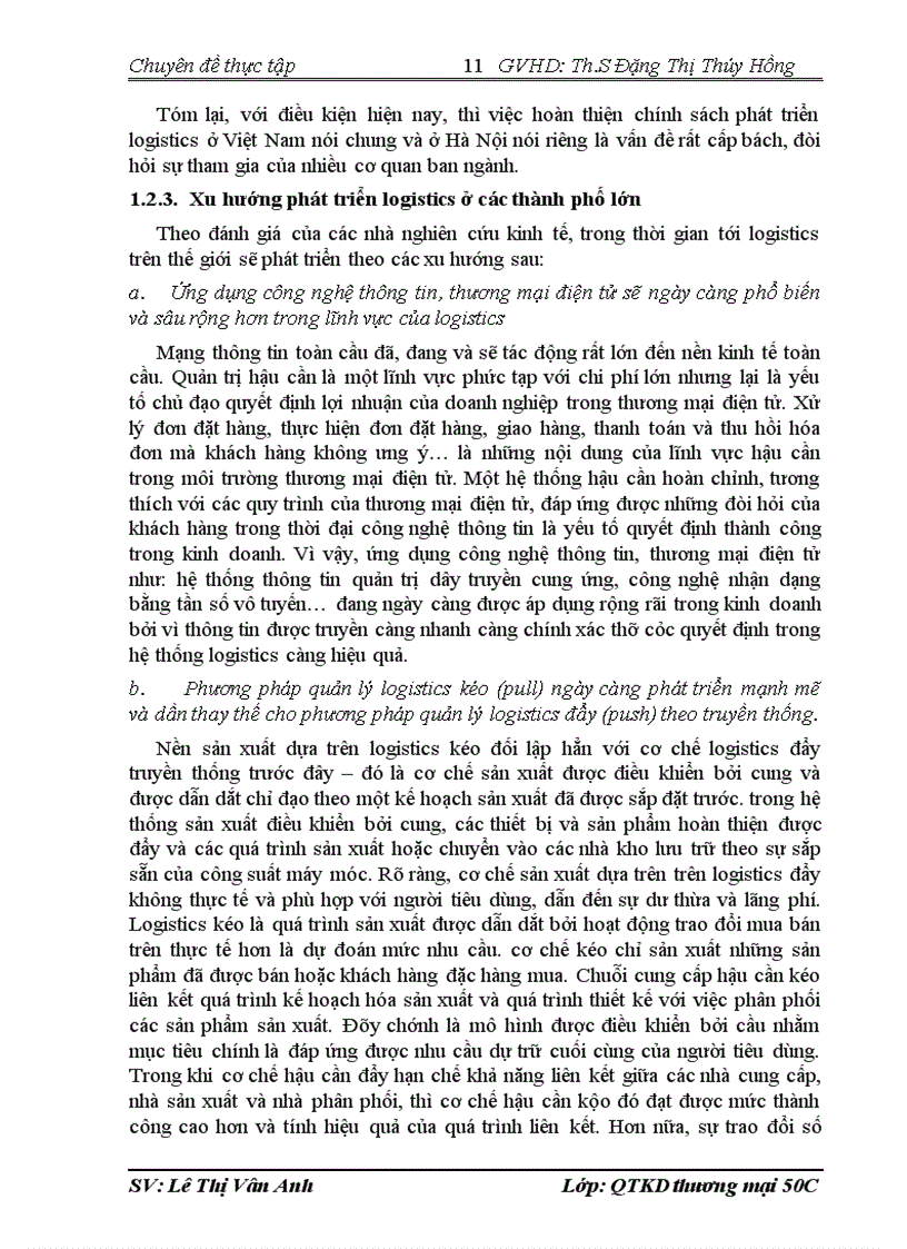 image for page Hoàn thiện chính sách phát triển logistics trên địa bàn thành PHỐ HÀ Nội