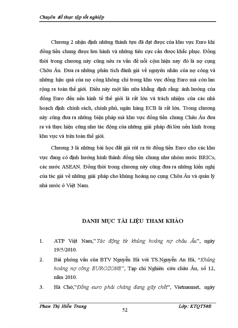 image for page Khu vực đồng tiền chung Châu Âu và những bài học