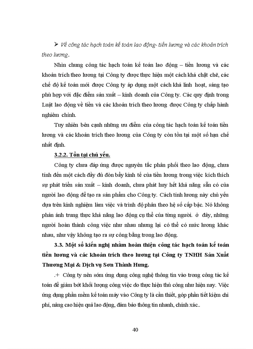 image for page Hoàn thiện công tác Hạch toán kế toán tiền lương và các khoản trích theo lương tại Công ty TNHH Sản Xuất Thương Mại Dịch vụ Sơn Thành Hưng