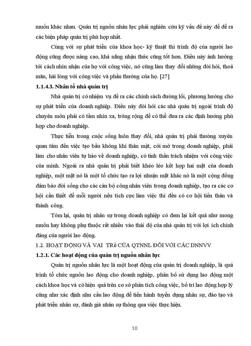 image for page Quản trị nguồn nhân lực trong các doanh nghiệp nhỏ và vừa Việt Nam Thực trạng và giải pháp 5