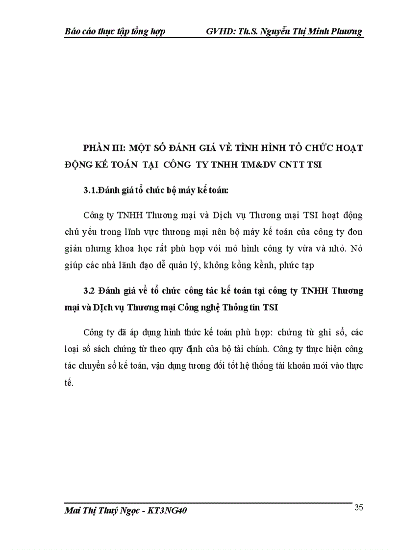 image for page Kế toán lưu chuyển hàng hoá và xác định kết quả tiêu thụ hàng hoá tại Công ty TNHH Thương Mại Dịch Vụ Công Nghệ Thông Tin TSI