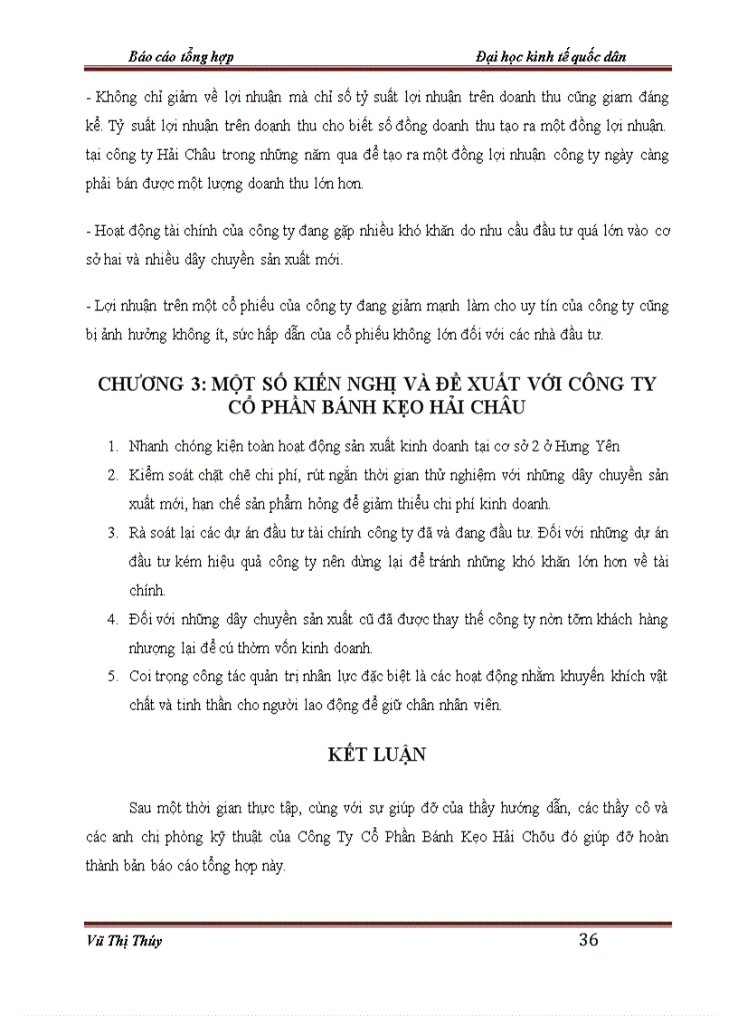 image for page Hoạt động sản xuất kinh doanh của công ty cổ phần bánh kẹo HẢI CHÂU