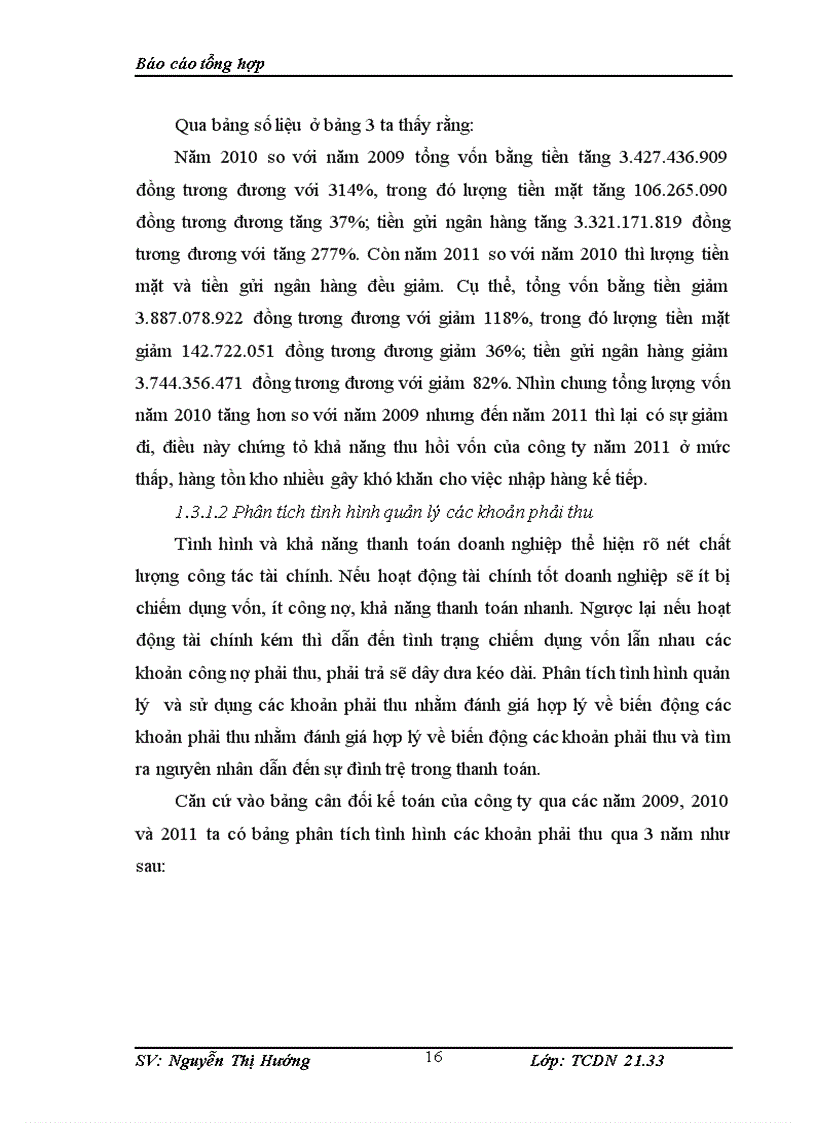 image for page Thực trạng hiệu quả việc sử dụng vốn lưu động của công ty