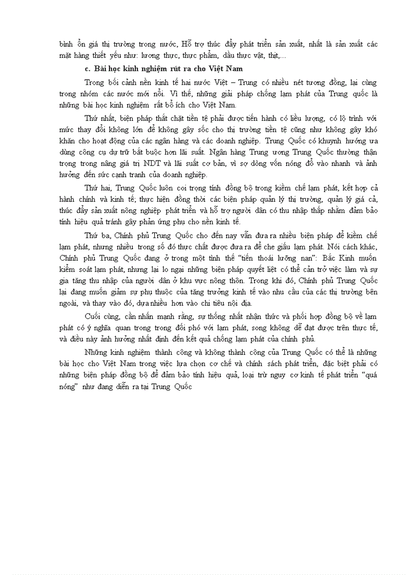 image for page Lạm phát VIỆT NAM giai đoạn 2004 2011 bài học kiểm soát Lạm phát TỪ MỸ TRUNG QUỐC