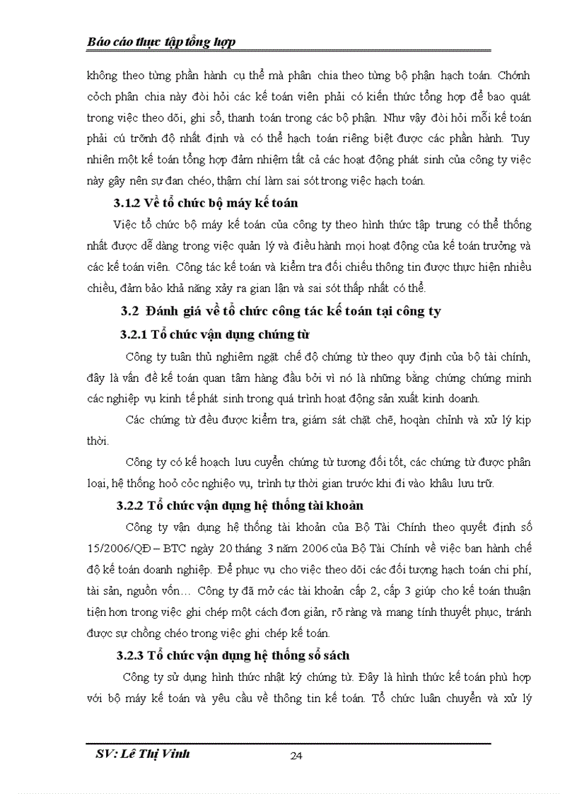 image for page Tổ chức bộ máy kế toán và hệ thống kế toán tại công ty tnhh sản xuất thương mại BẾN NGHÉ
