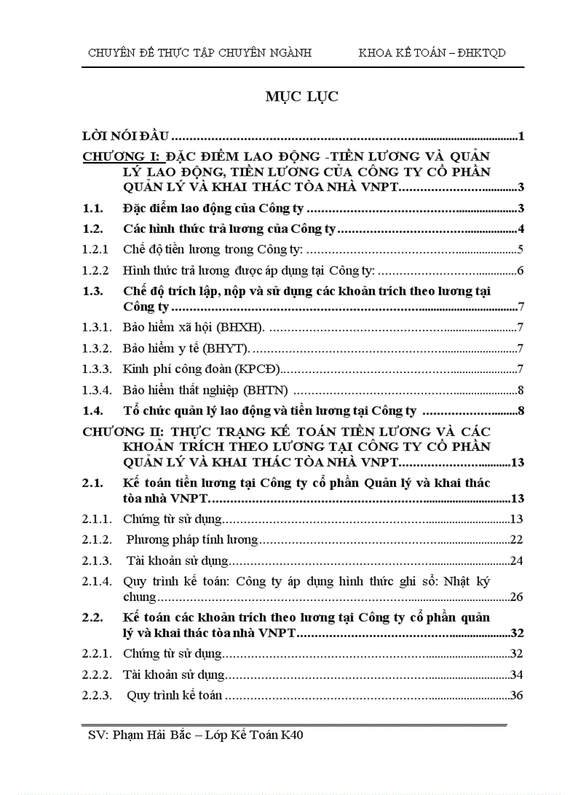 image for page Hoàn thiện kế toán tiền lương và các khoản trích theo lương tại Công ty Cổ phần quản lý và khai thác tòa nhà VNPT