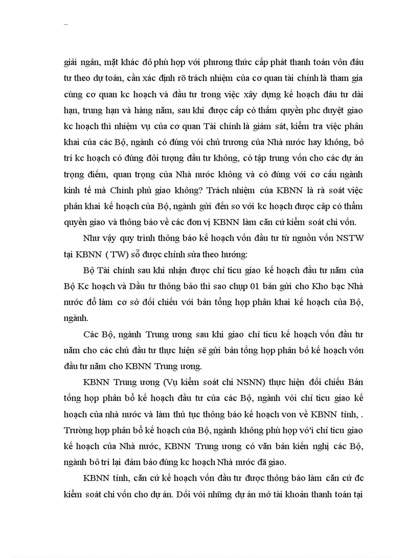 image for page Vai trò của KBNN trong việc kiểm soát chi vốn đầu tư xây dựng Cơ bản từ ngân sách trung ương