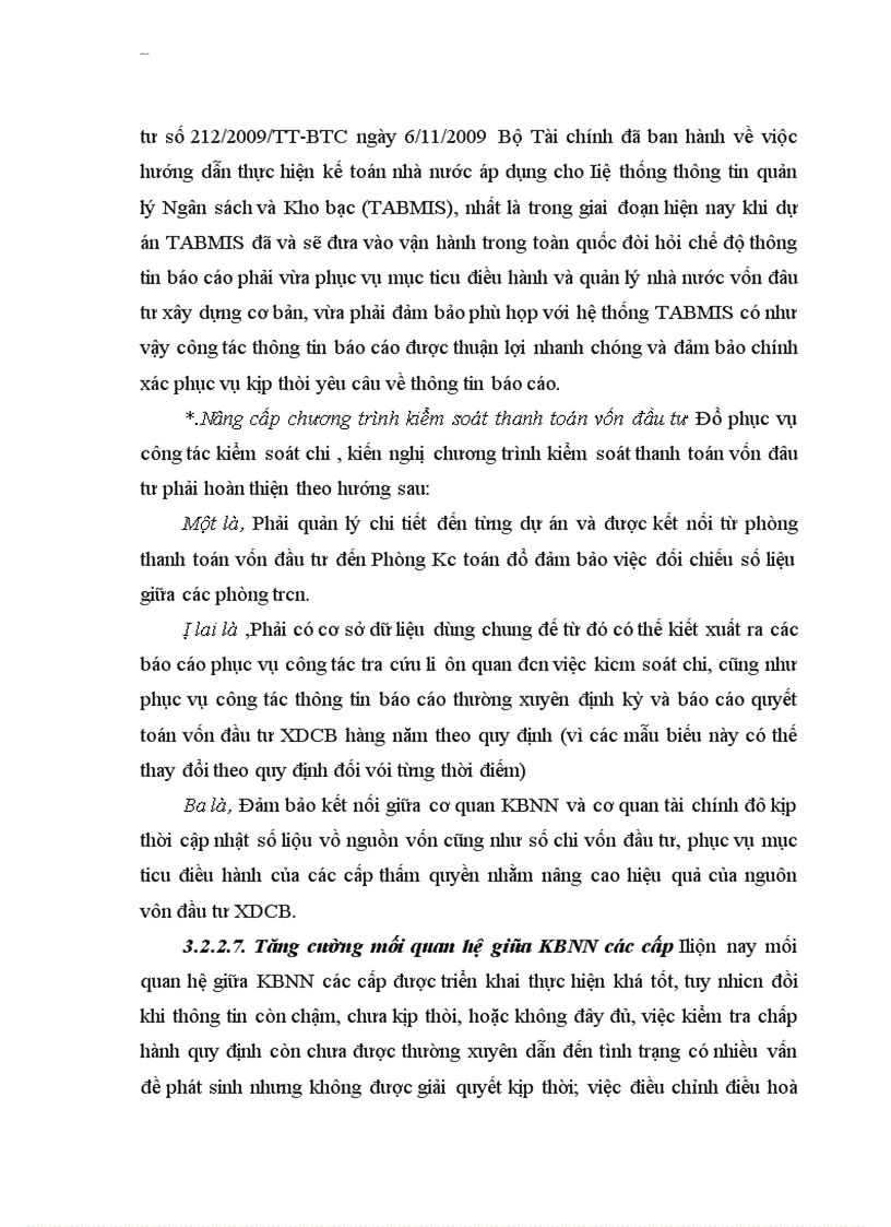 image for page Vai trò của KBNN trong việc kiểm soát chi vốn đầu tư xây dựng Cơ bản từ ngân sách trung ương