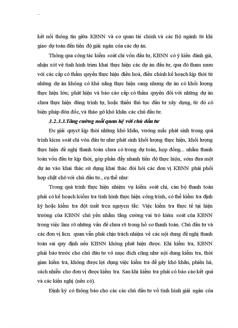 image for page Vai trò của KBNN trong việc kiểm soát chi vốn đầu tư xây dựng Cơ bản từ ngân sách trung ương