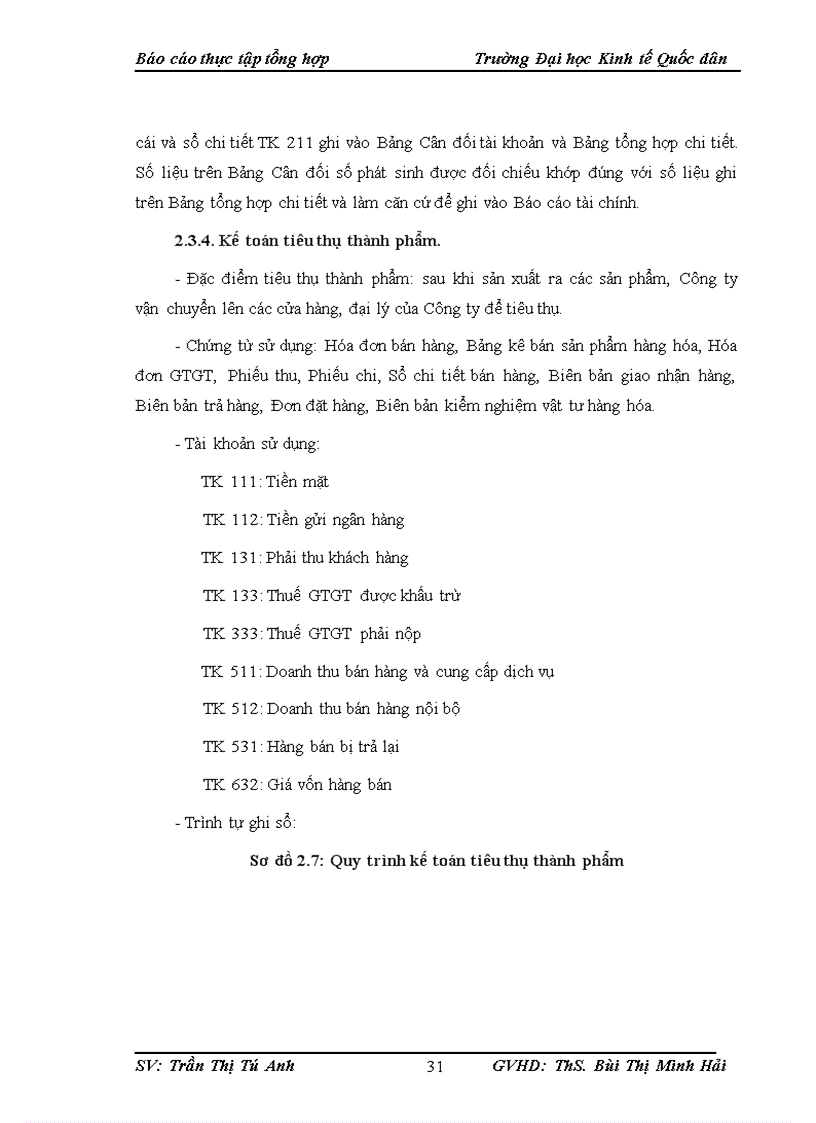 image for page Một số đánh giá về tình hình tổ chức hạch toán kế toán tại Công ty TNHH Hàn Việt 1