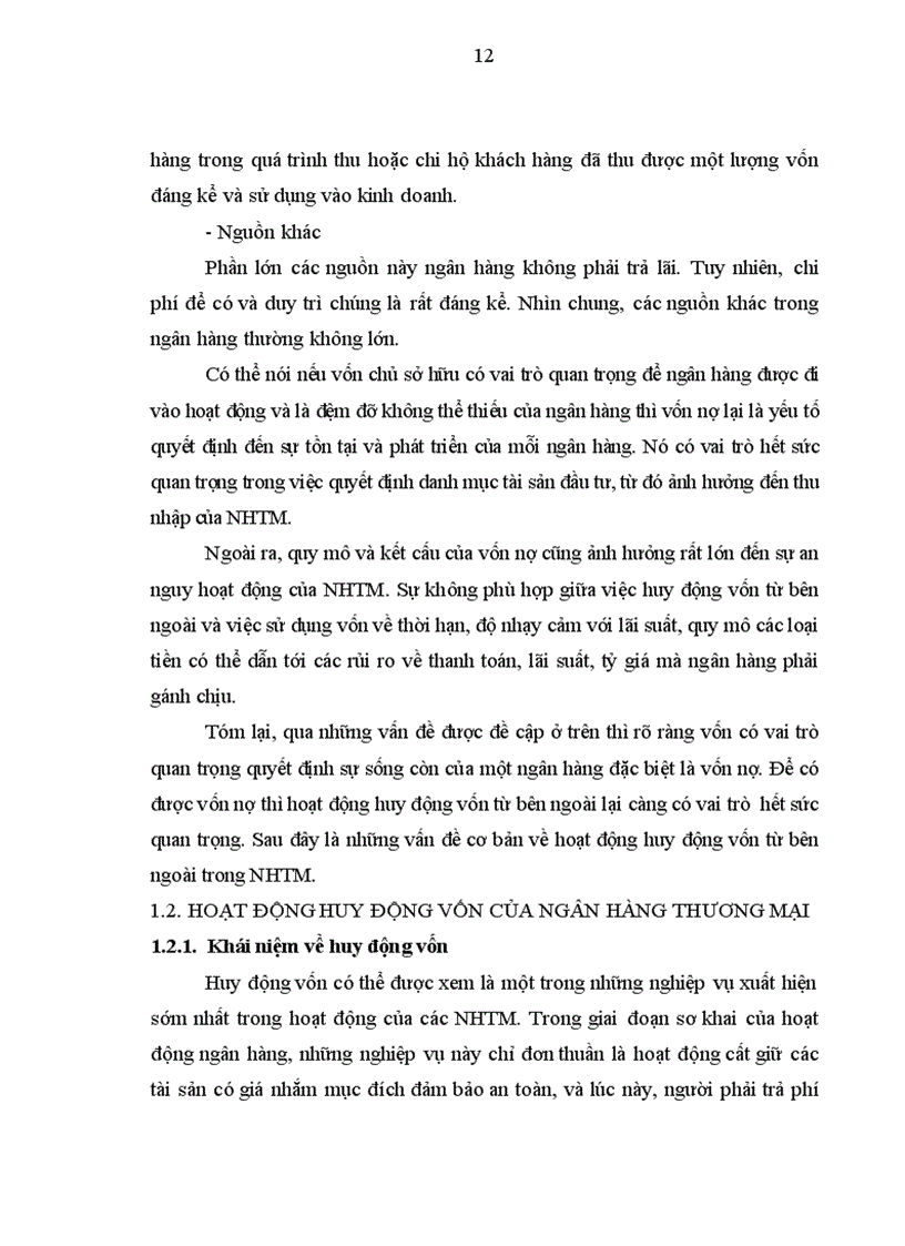 image for page Tăng cường huy động vốn tại Ngân hàng thương mại cổ phần Công thương Việt Nam Chi nhánh Nam Thăng Long