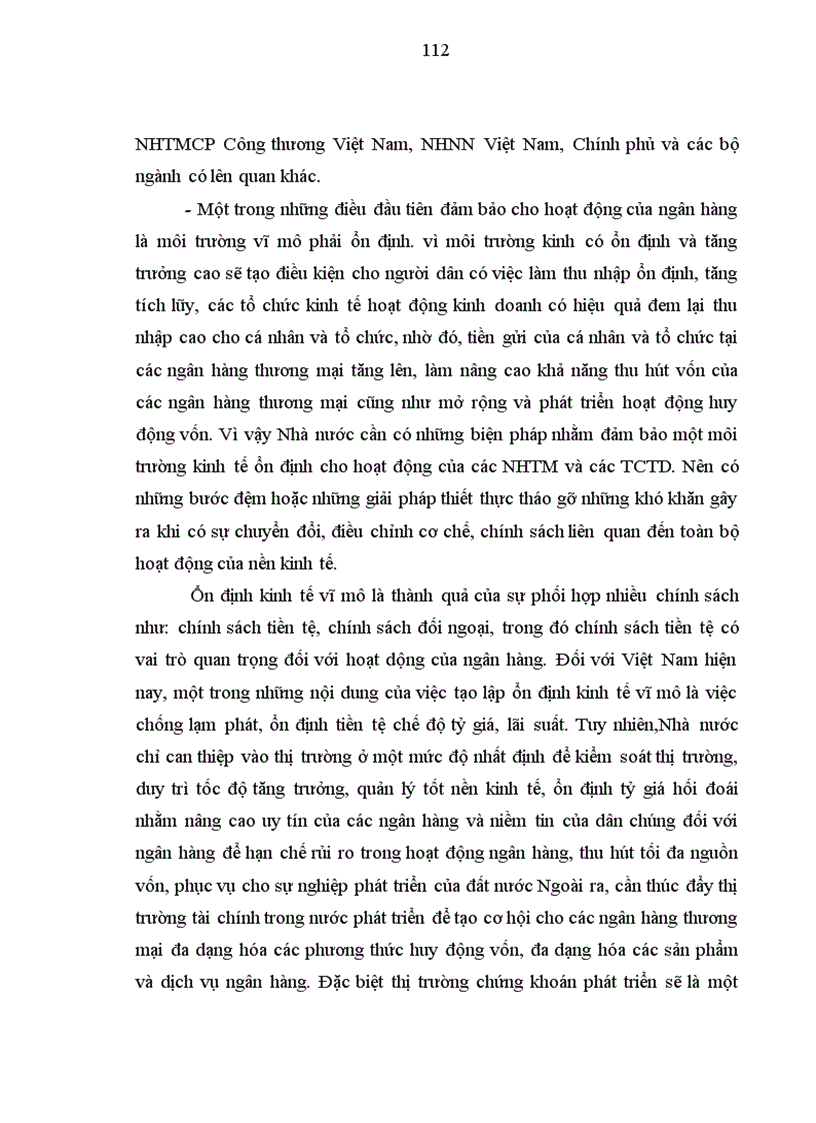 image for page Tăng cường huy động vốn tại Ngân hàng thương mại cổ phần Công thương Việt Nam Chi nhánh Nam Thăng Long