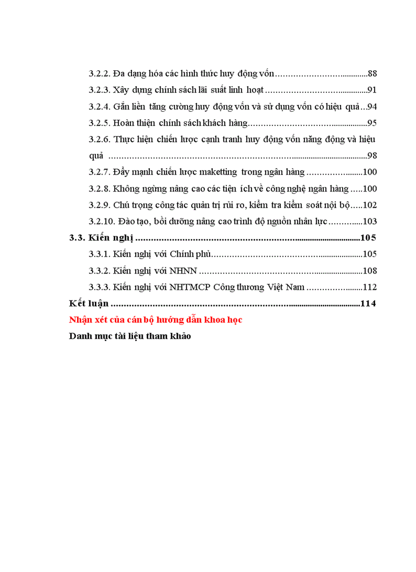 image for page Tăng cường huy động vốn tại Ngân hàng thương mại cổ phần Công thương Việt Nam Chi nhánh Nam Thăng Long