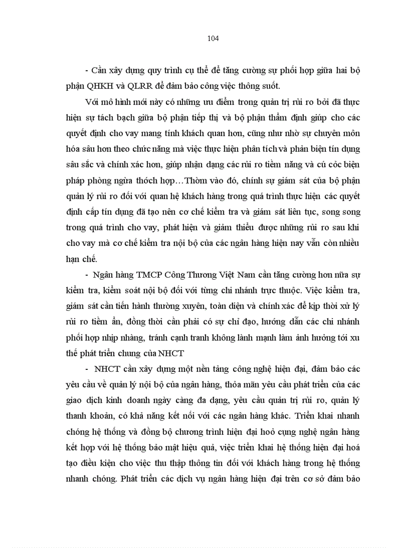 image for page Quản trị rủi ro tín dụng tại Ngân hàng TMCP Công Thương Việt Nam Chi nhánh Khu công nghiệp Tiên Sơn