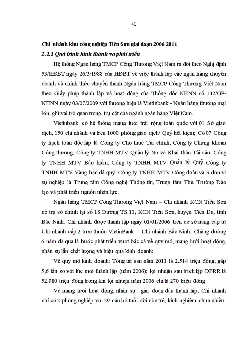 image for page Quản trị rủi ro tín dụng tại Ngân hàng TMCP Công Thương Việt Nam Chi nhánh Khu công nghiệp Tiên Sơn 1