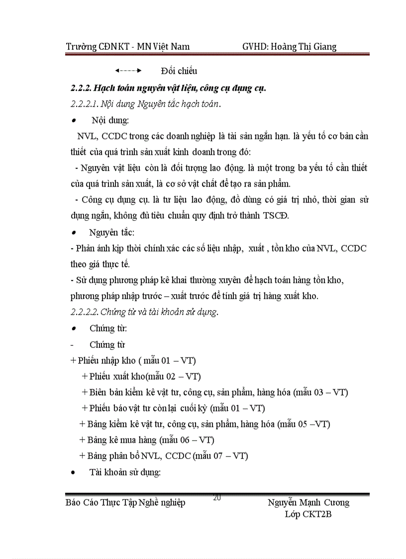 image for page Hạch toán kế toán được tổ chức tại công ty