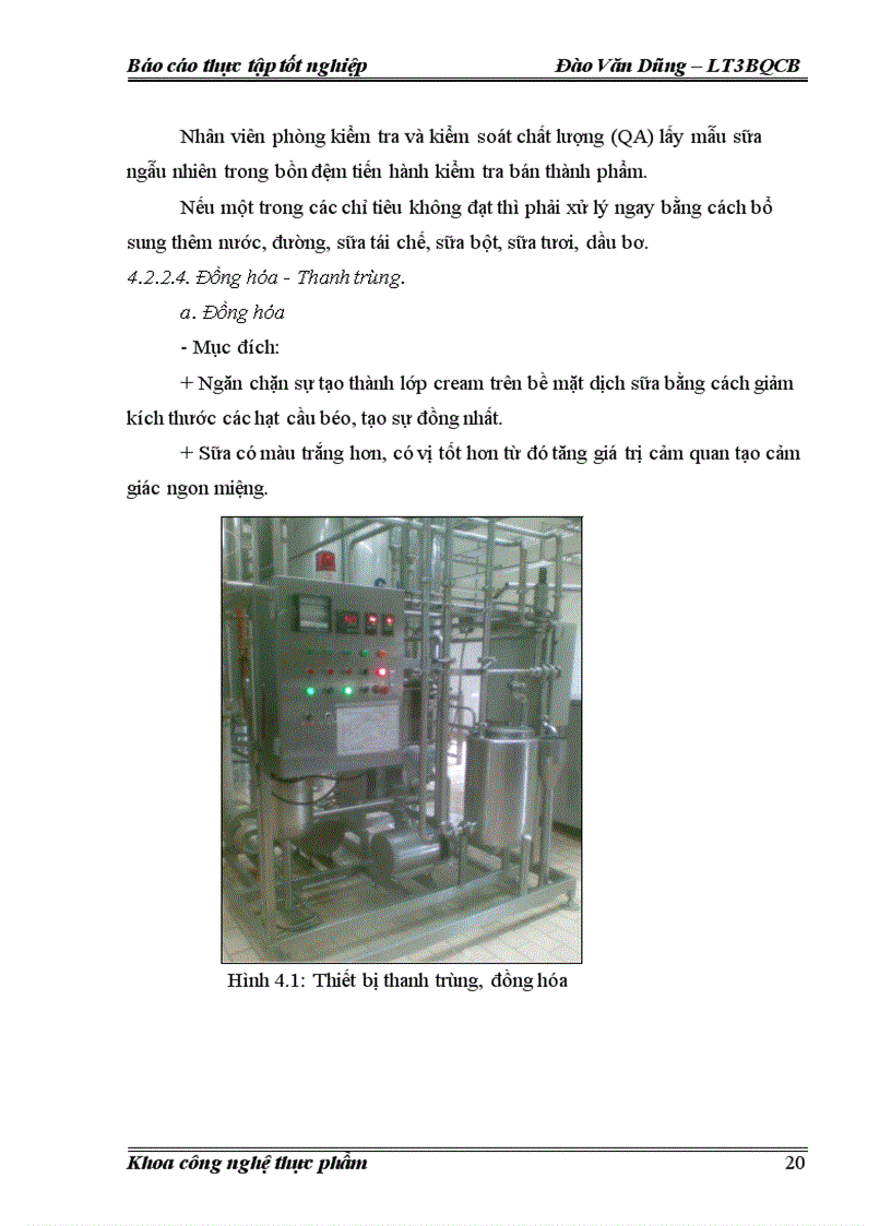 image for page Tìm hiểu quy trình sản xuất sản phẩm sữa chua ăn có đường tại công ty cổ phần sữa BA VÌ Tản Lĩnh Ba Vì Hà Nội