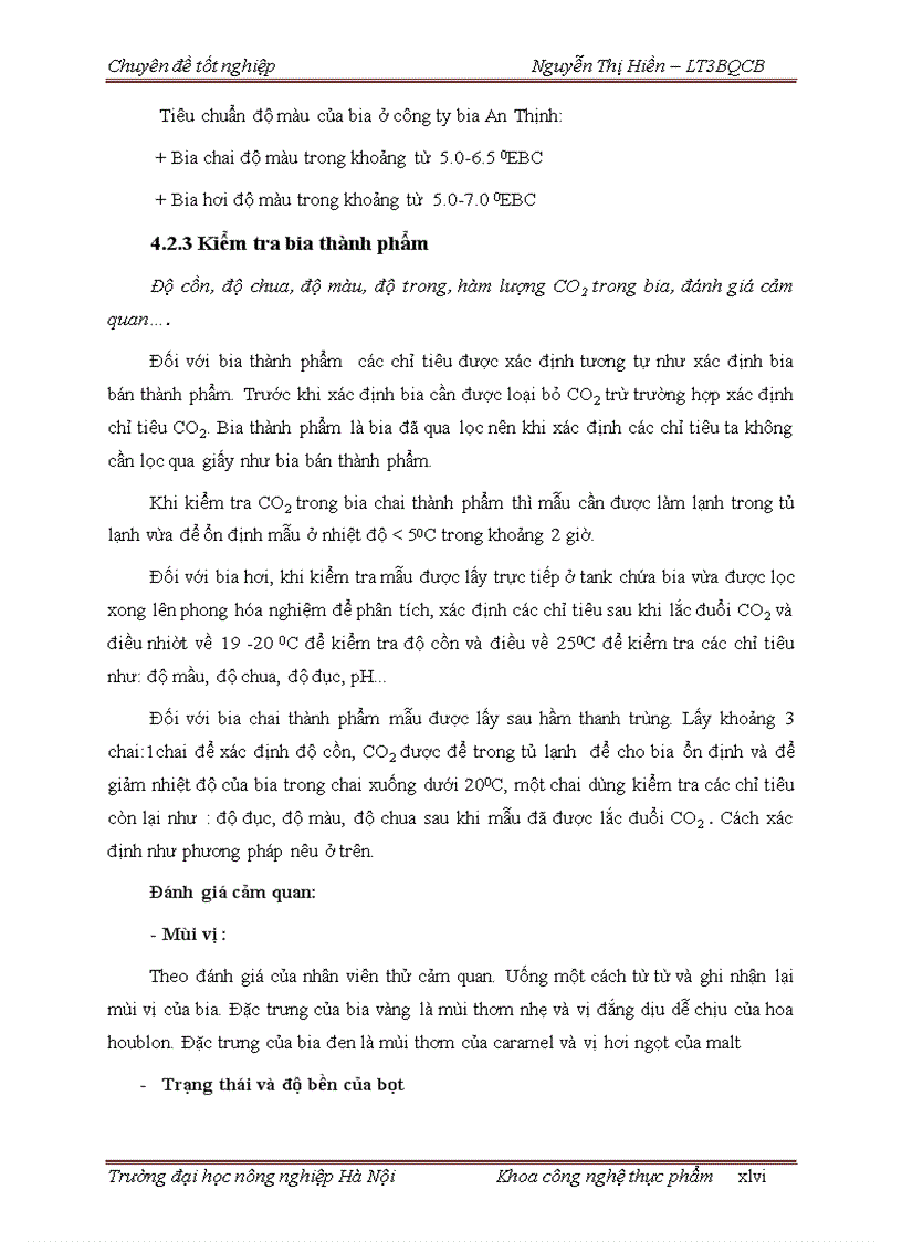 image for page Quy trình sản xuất bia tại công ty bia An Thịnh 1