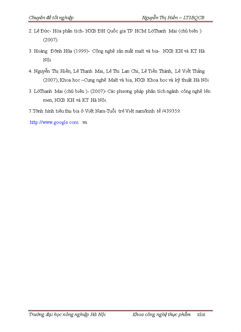 image for page Quy trình sản xuất bia tại công ty bia An Thịnh 1