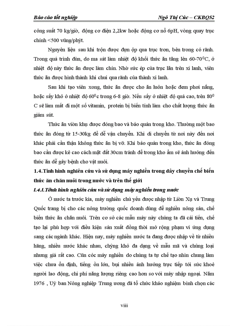 image for page Nghiên cứu thiết kế máy nghiền ngô trong dây chuyền sx thức ăn chăn nuôi