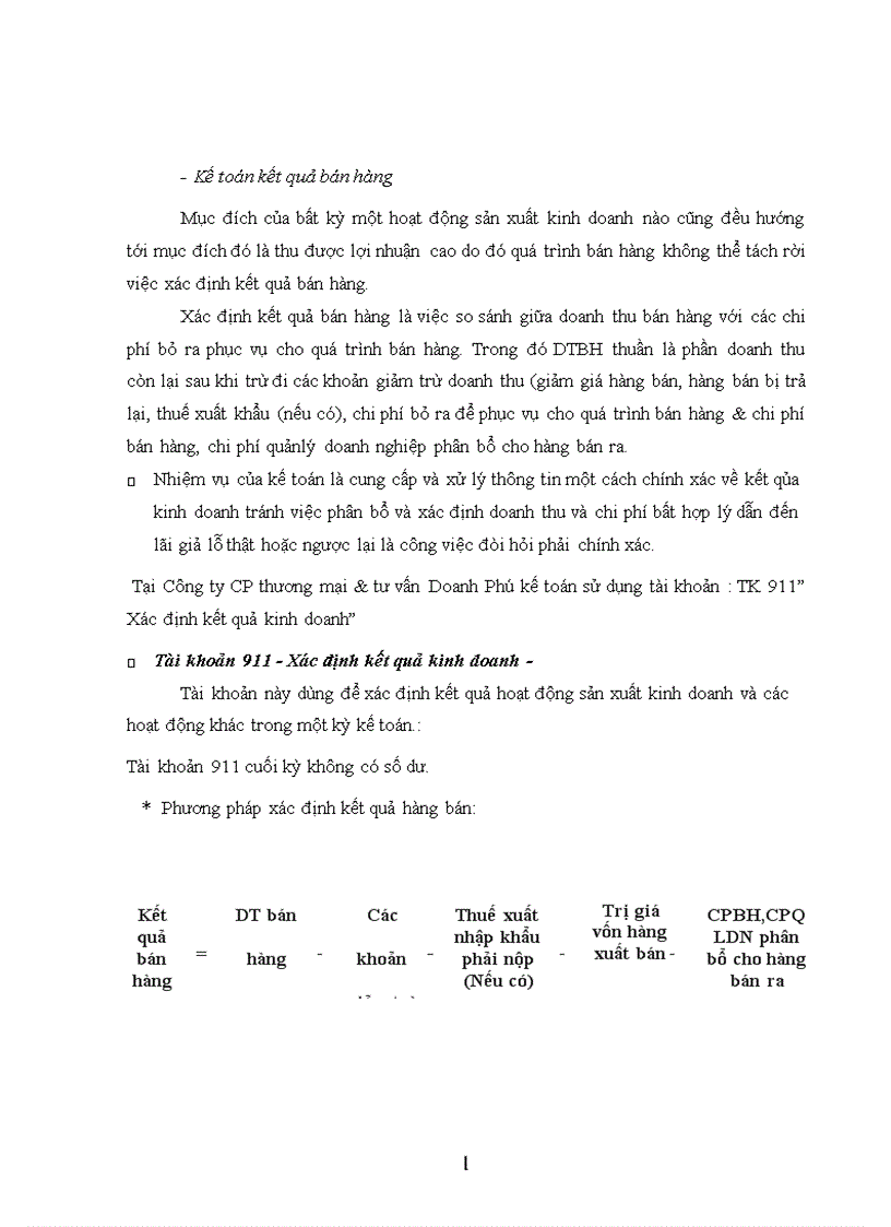 image for page Hoàn thiện công tác kế toán bán hàng và xác định kết quả tiêu thụ tại Công ty CP thương mại tư vấn Doanh Phú