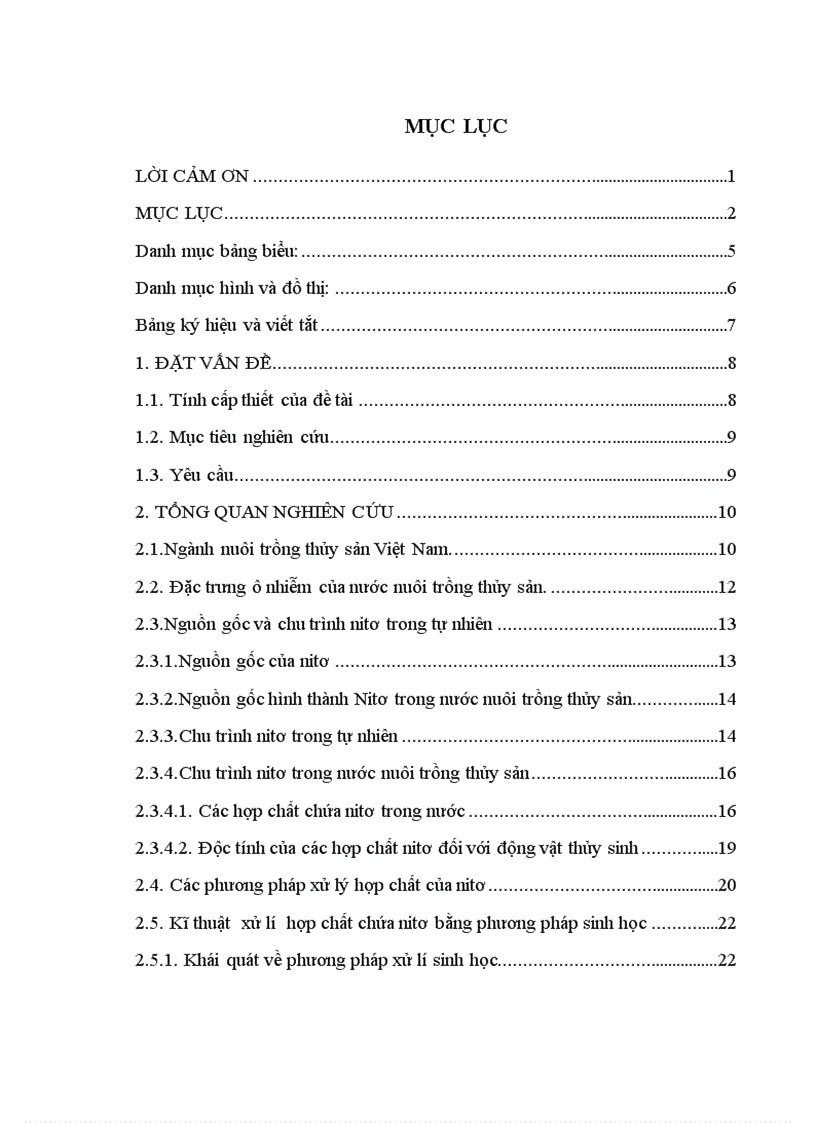 image for page Tìm hiểu khả năng chuyển hóa Nitơ trong nước có nồng đồ mặn khác nhau bằng chế phẩm vi sinh vật