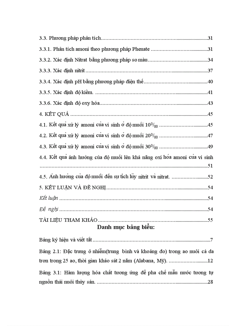 image for page Tìm hiểu khả năng chuyển hóa Nitơ trong nước có nồng đồ mặn khác nhau bằng chế phẩm vi sinh vật