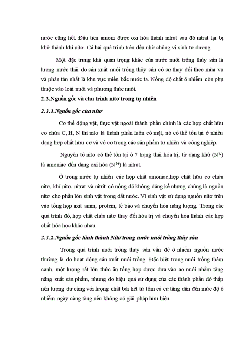 image for page Tìm hiểu khả năng chuyển hóa Nitơ trong nước có nồng đồ mặn khác nhau bằng chế phẩm vi sinh vật