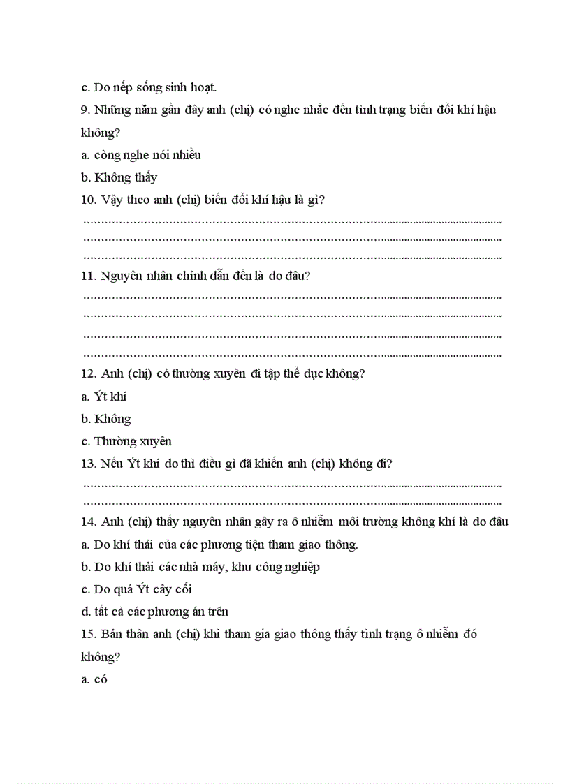 image for page Tình hiểu môi trường nước và không khí trên địa bàn thị trấn Trâu Quỳ Gia Lâm Hà Nội