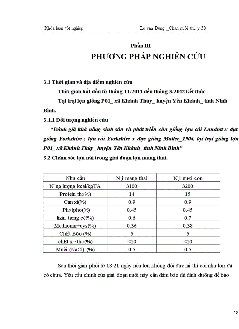 image for page Đánh giá khả năng sinh sản và phát triển của giống lợn cái Landrat x đực giống Yorkshire lợn cái Yorkshire x đực giống Matter 1904 tại trại giống lợn P01 xã Khánh Thủy huyện Yên Khánh tỉnh Ninh Bình
