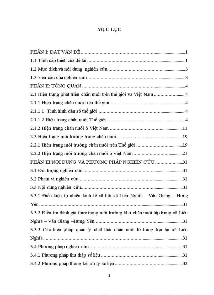 image for page Đánh giá hiện trạng quản lý chất thải trang trại chăn nuôi lợn tại xã Liên Nghĩa huyện Văn Giang tỉnh Hưng Yên và đề xuất một số phương pháp quản lý