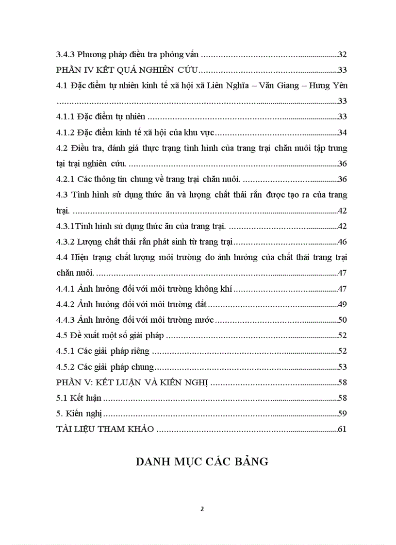 image for page Đánh giá hiện trạng quản lý chất thải trang trại chăn nuôi lợn tại xã Liên Nghĩa huyện Văn Giang tỉnh Hưng Yên và đề xuất một số phương pháp quản lý