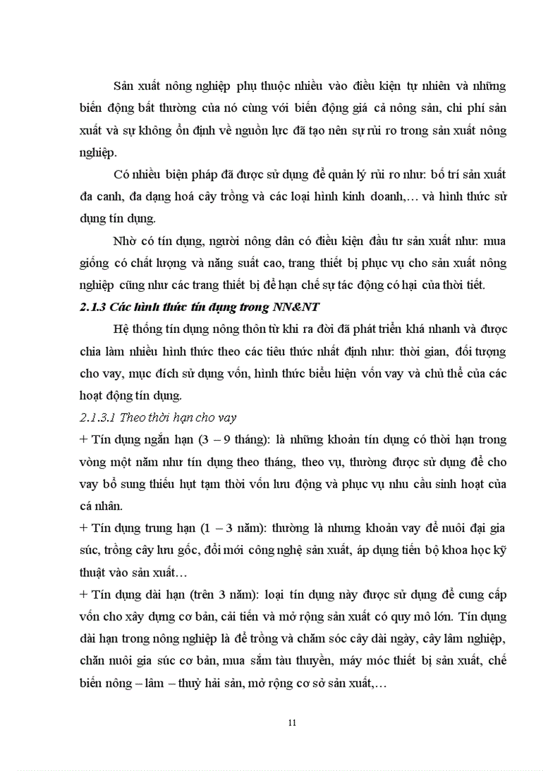 image for page Đánh giá hoạt động tín dụng phục vụ phát triển nông nghiệp và nông thôn trên địa bàn xã Phồn Xương huyện Yên Thế tỉnh Bắc Giang