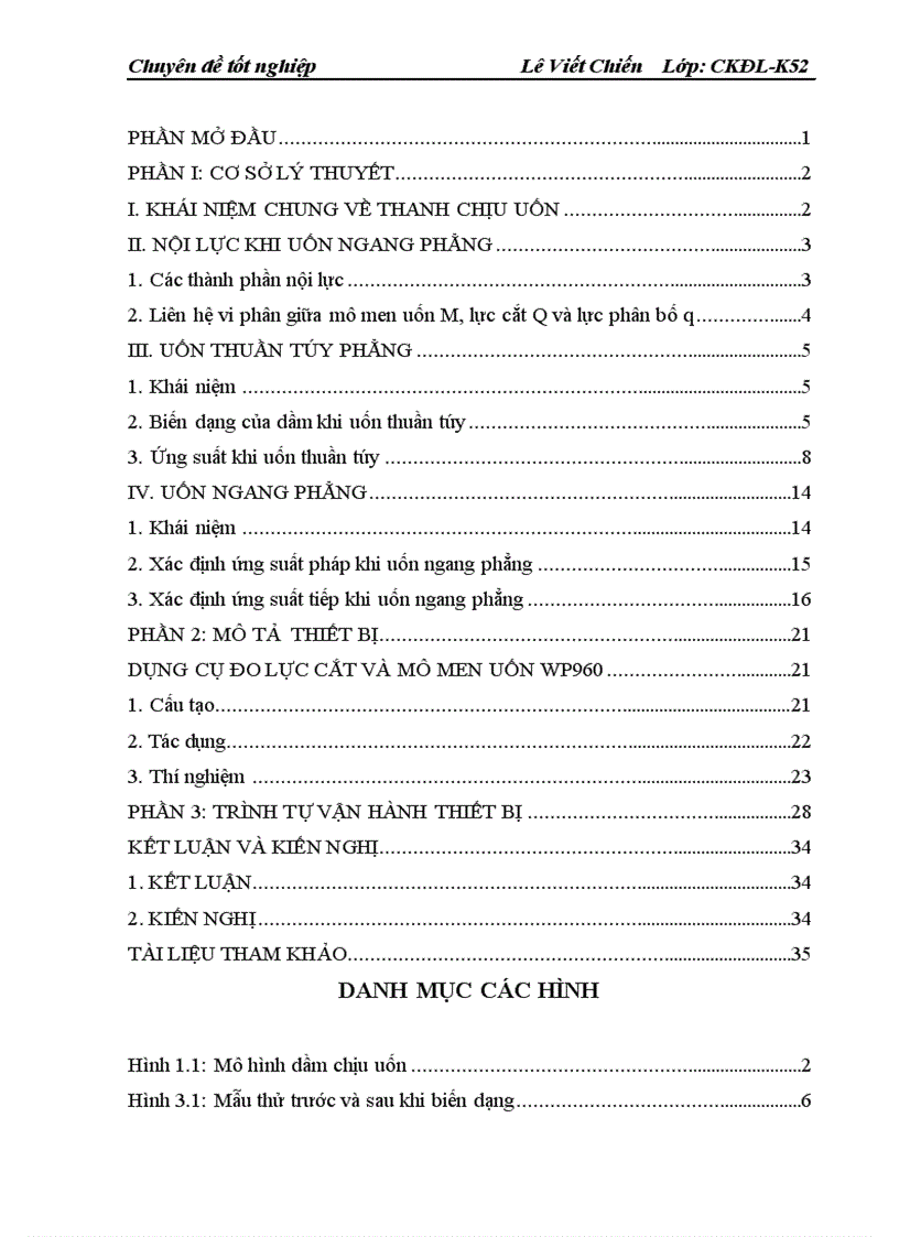 image for page Nghiên cứu và sử dụng thiết bị đo lực cắt và mô men uốn WP960 trong dạy học môn cơ học kỹ thuật