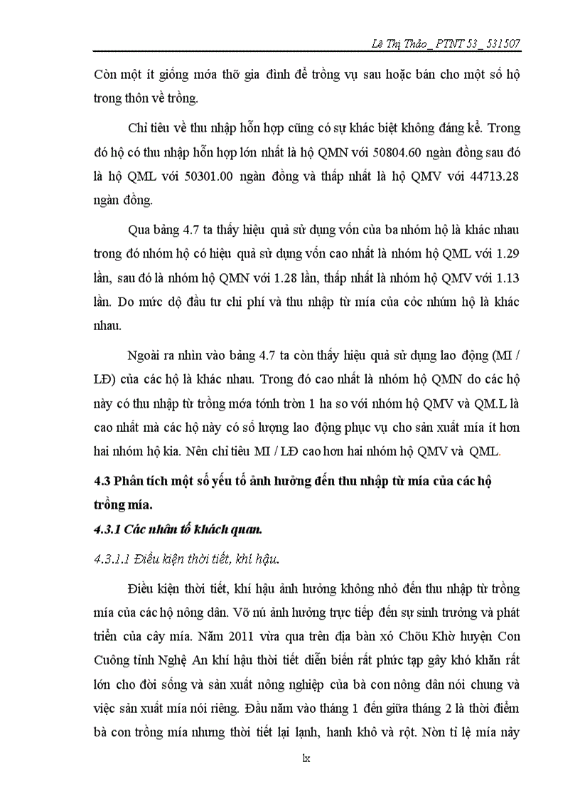 image for page Nghiên cứu giải pháp nâng cao thu nhập từ trồng mía cho các hộ nông dân tại xã Châu Khê huyện Con Cuông tỉnh Nghệ An