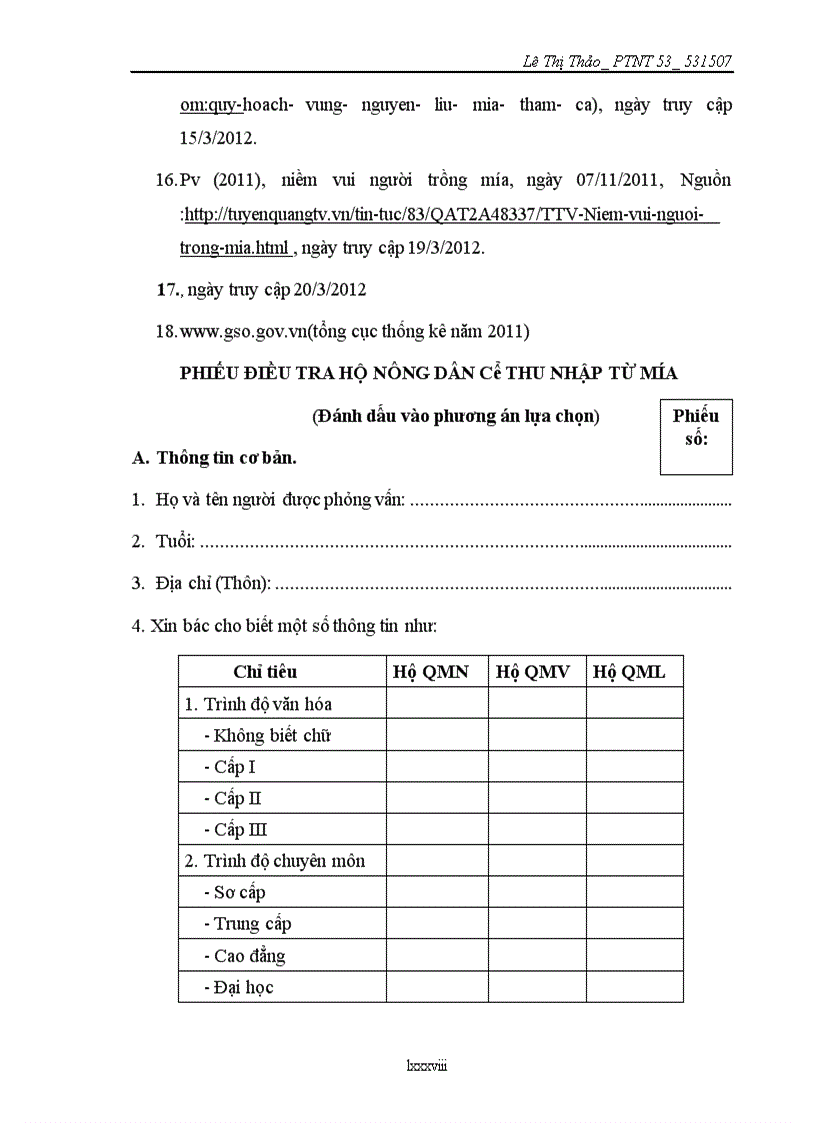 image for page Nghiên cứu giải pháp nâng cao thu nhập từ trồng mía cho các hộ nông dân tại xã Châu Khê huyện Con Cuông tỉnh Nghệ An