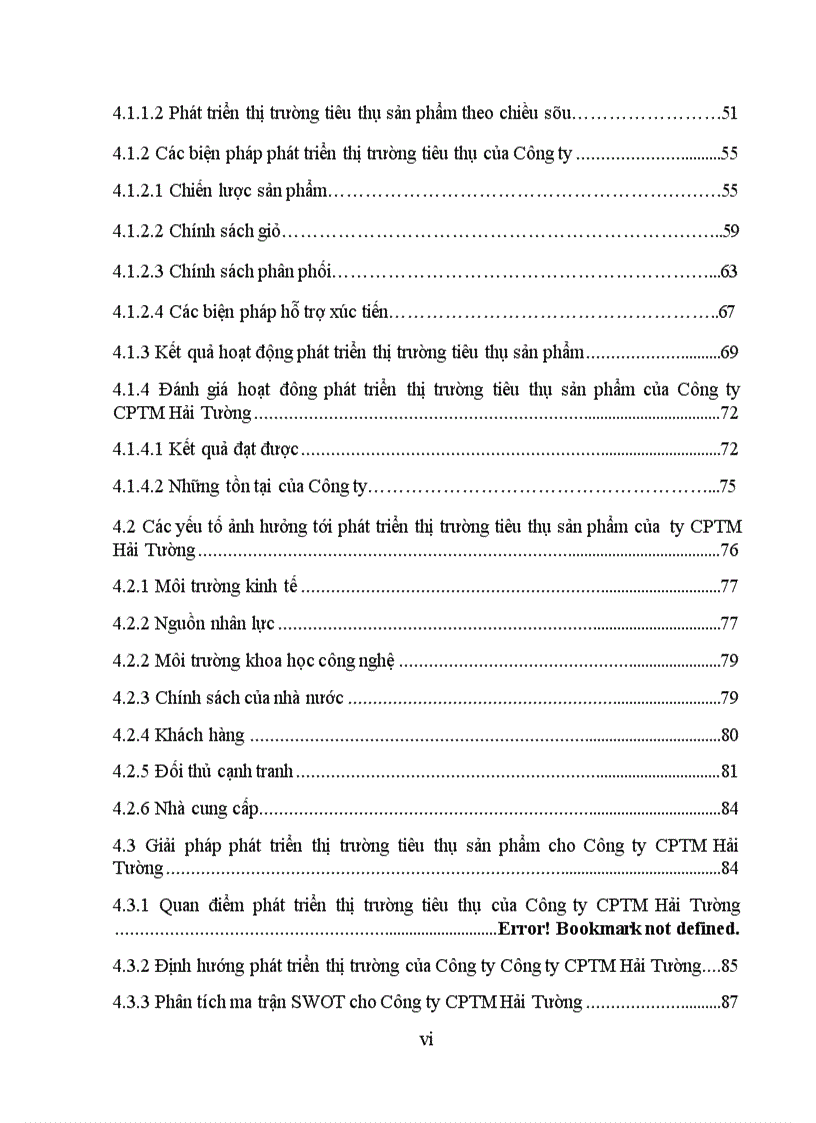 image for page Phát triển thị trường tiêu thụ sản phẩm của Công ty CPTM Hải Tường