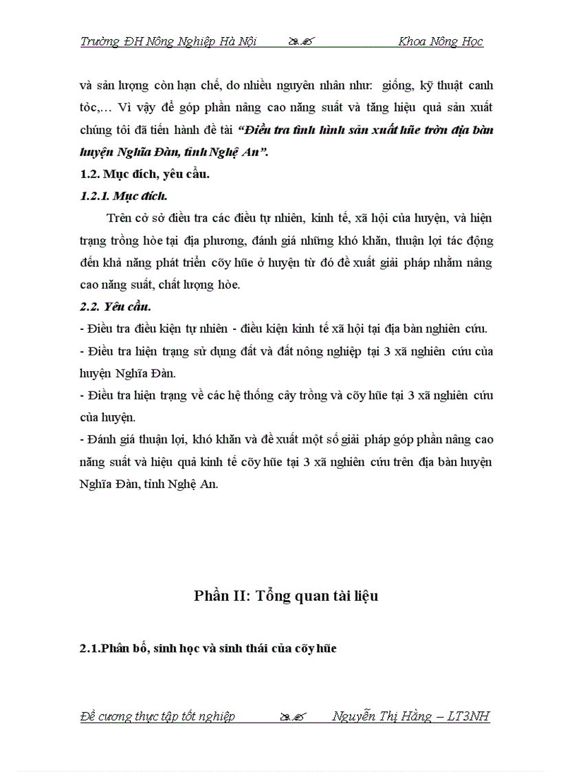 image for page Điều tra tình hình sản xuất hòe trên địa bàn huyện Nghĩa Đàn tỉnh Nghệ An 1