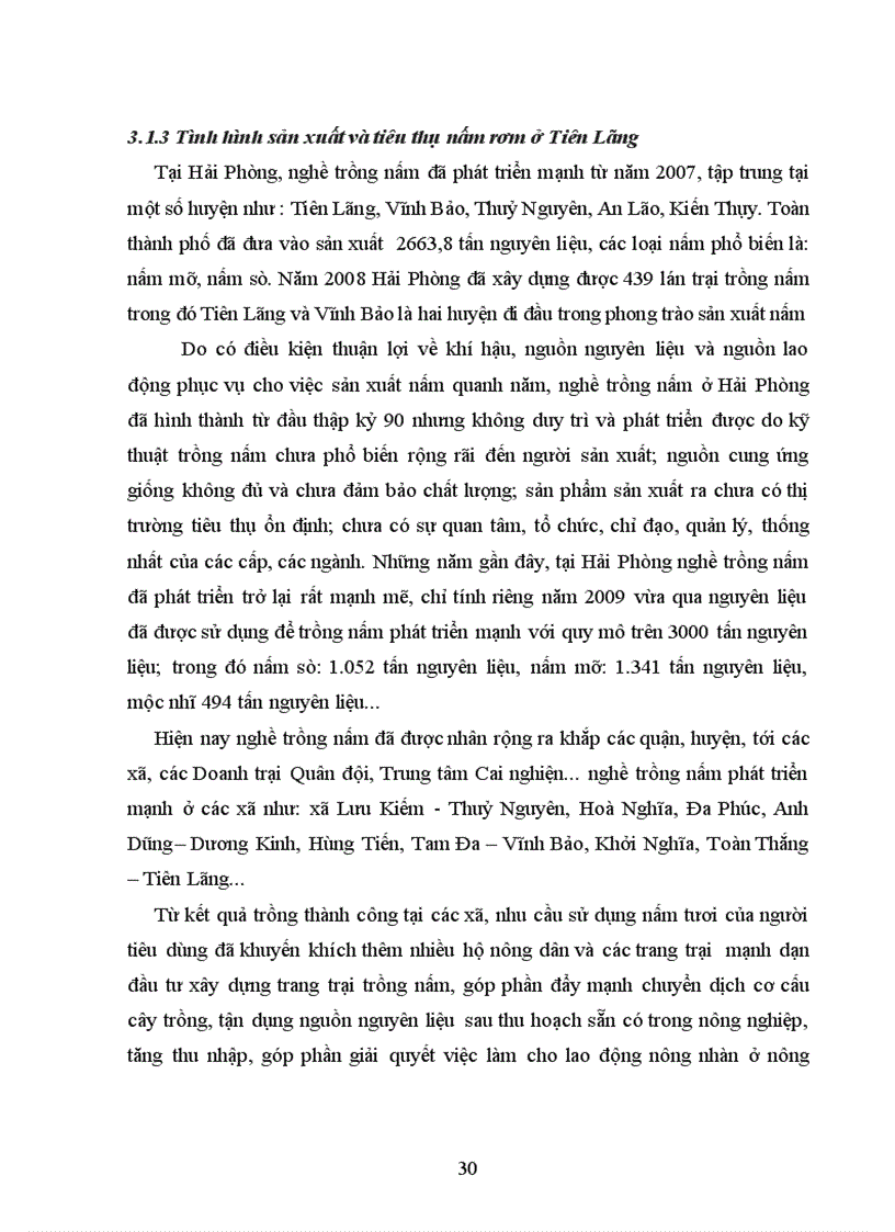 image for page Phân tích hiệu quả kinh tế trong tiêu thụ nấm rơm ở huyện Tiên Lãng thành phố Hải Phòng